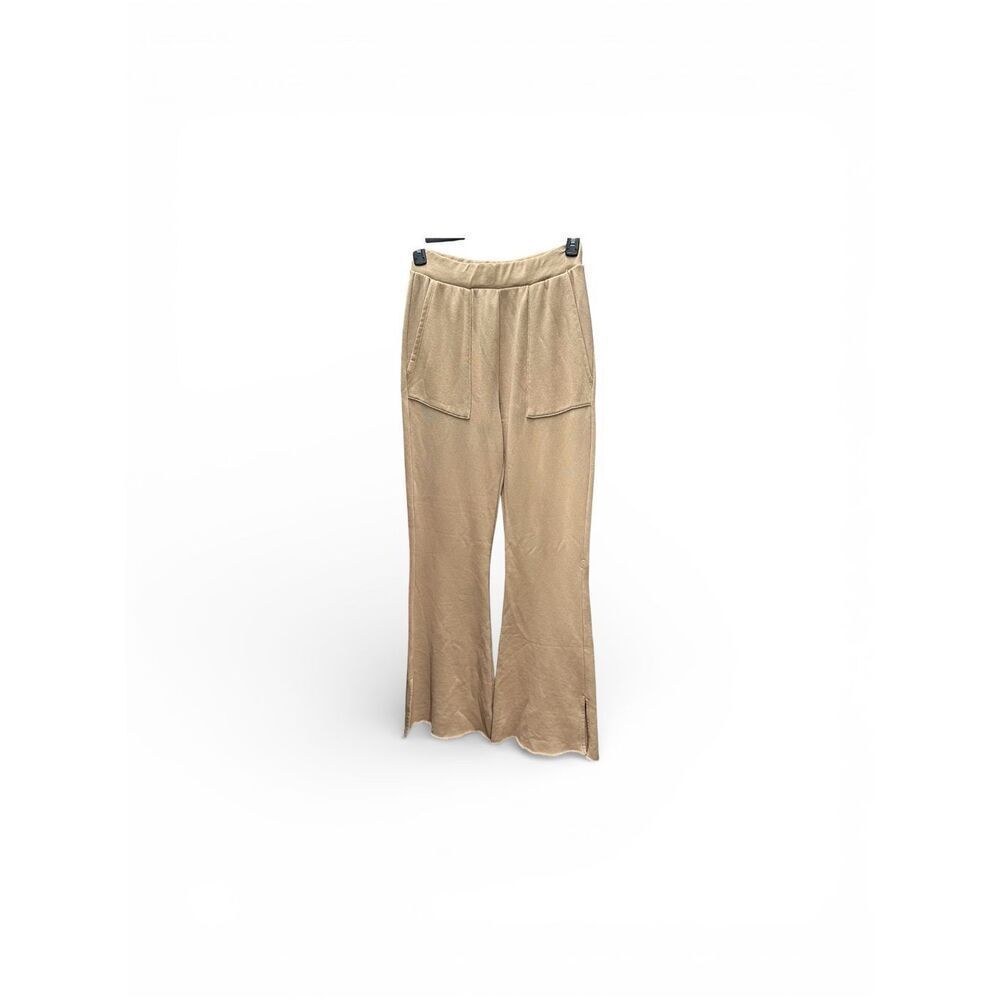 NSF Side Slit Wide Leg Pants in Camel NWT Size Medium